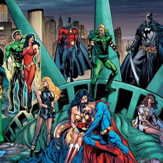 Dc superhero wallpaper