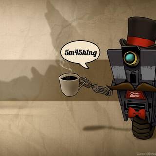 Borderlands claptrap wallpaper