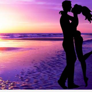 Couples love wallpaper