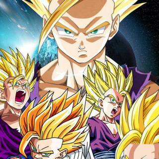 Dragon ball z son gohan ssj2 wallpaper