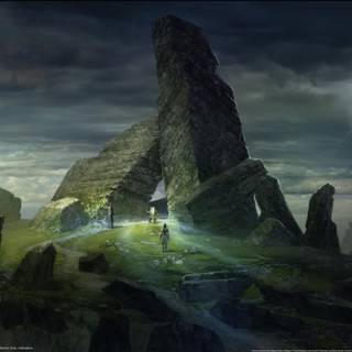 The lord of the rings map wallpaper