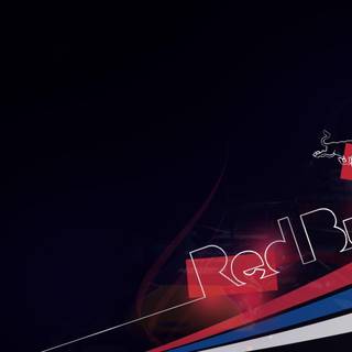 Red bull logo background