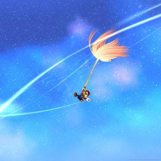 Mario Galaxy wallpaper