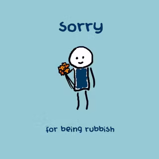 Wallpaper of sorry for brother