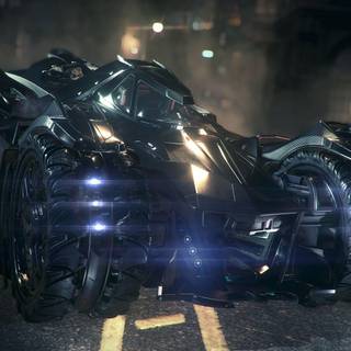 Batman car HD wallpaper