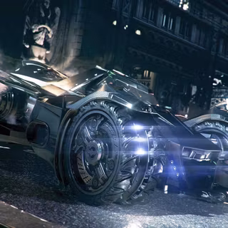 Batman car HD wallpaper