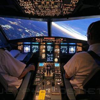 Cockpit view wallpaper