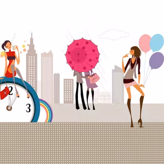 Fashion design wallpaper