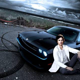 Damon vampire diaries wallpaper