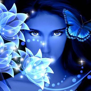 Background wallpaper butterflies