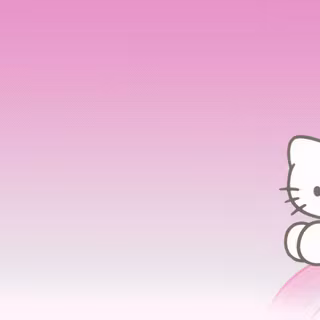 Hello Kitty background pink