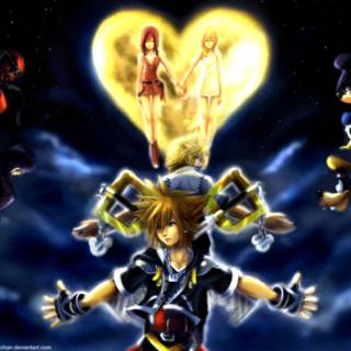 Sora kingdom hearts wallpaper