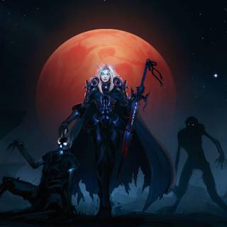 Death knight wallpaper HD