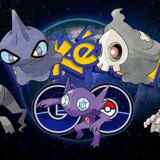 Pokemon Blue manga halloween wallpaper