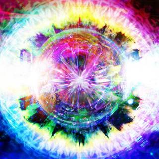 Cool psychedelic wallpaper