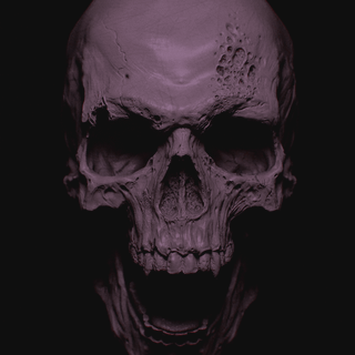 Android phone skull wallpaper