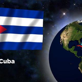 Cuba flag wallpaper