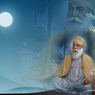 HD wallpaper of sikh gurus