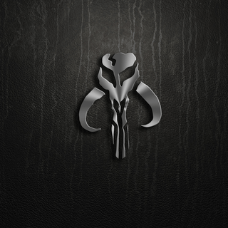 Mandalorian skull wallpaper