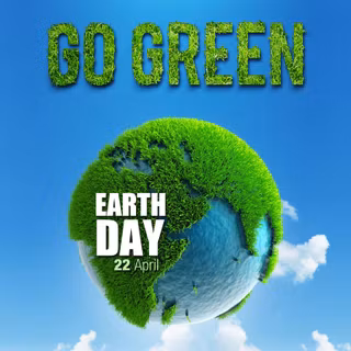 Go green wallpaper desktop