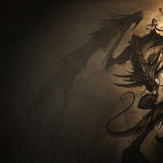 Tribal dragon wallpaper HD