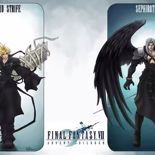 Cloud sephiroth wallpaper