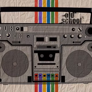 Old school music wallpaper