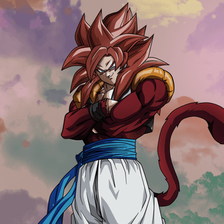 Wallpaper gogeta ssj4