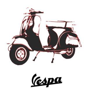Wallpaper logo vespa
