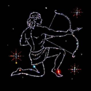 Abstract sagittarius wallpaper