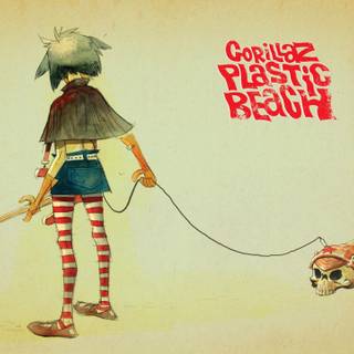 Gorillaz wallpaper plastic beach