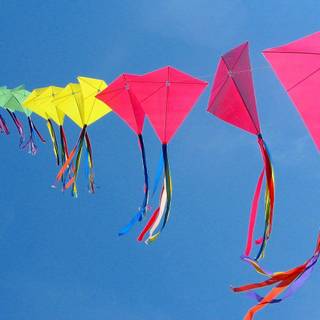 Fly a kite wallpaper