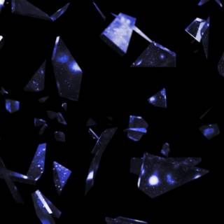 Shattered Glasses Background Black 1080p