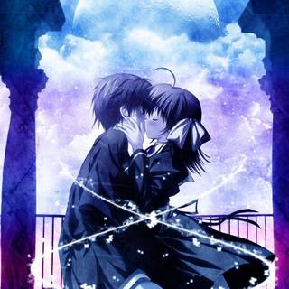 Romance anime wallpaper HD