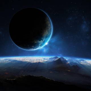 Full HD & 3D planet wallpaper for desktop