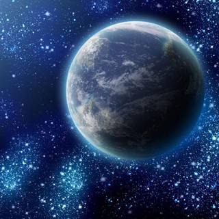 Full HD & 3D planet wallpaper for desktop