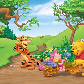 Background winnie the pooh