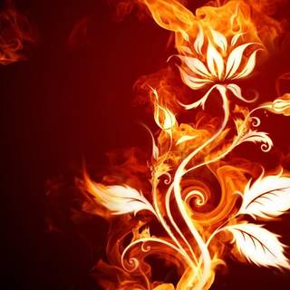 Cool fire wallpaper