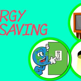 Save energy wallpaper