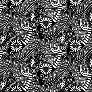 Paisley wallpaper