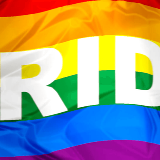 Gay pride flag background