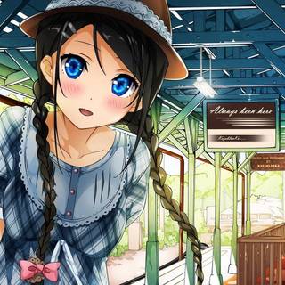 HD cute anime wallpaper