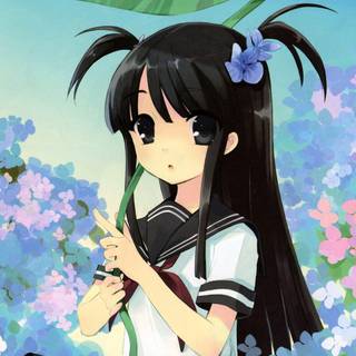 HD cute anime wallpaper