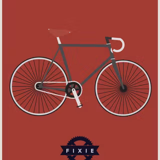 Fixie bike wallpaper