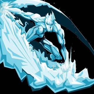 Iceman marvel wallpaper