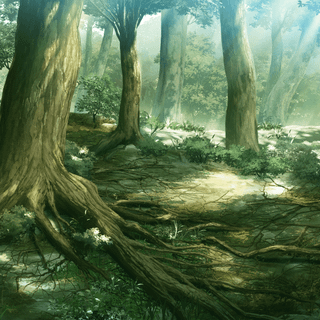Anime background forest