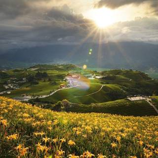 Village HD wallpaper