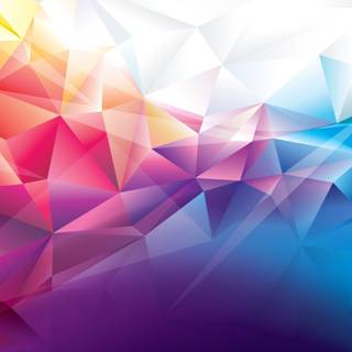 Polygonal wallpaper