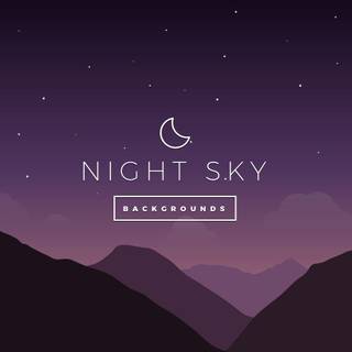 Pretty night sky backgrounds