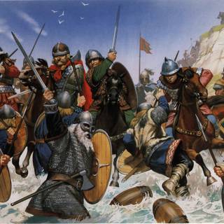 Medieval battle wallpaper